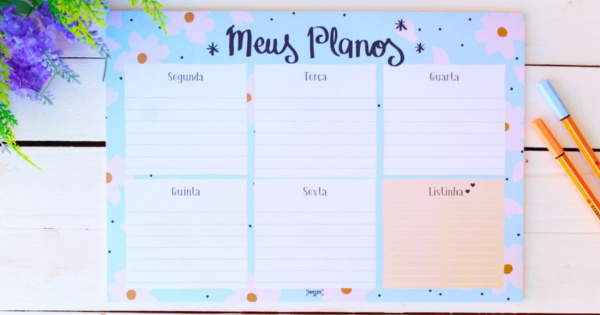 Planner Semanal para Imprimir: 17 Modelos para Baixar Grátis