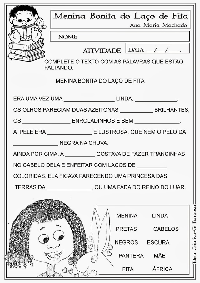 atividades lúdicas para trabalhar consciência negra
