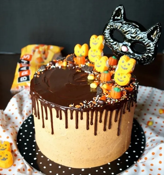 bolo de halloween