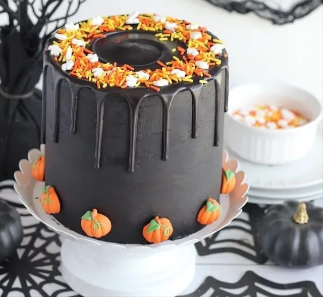 bolo de halloween