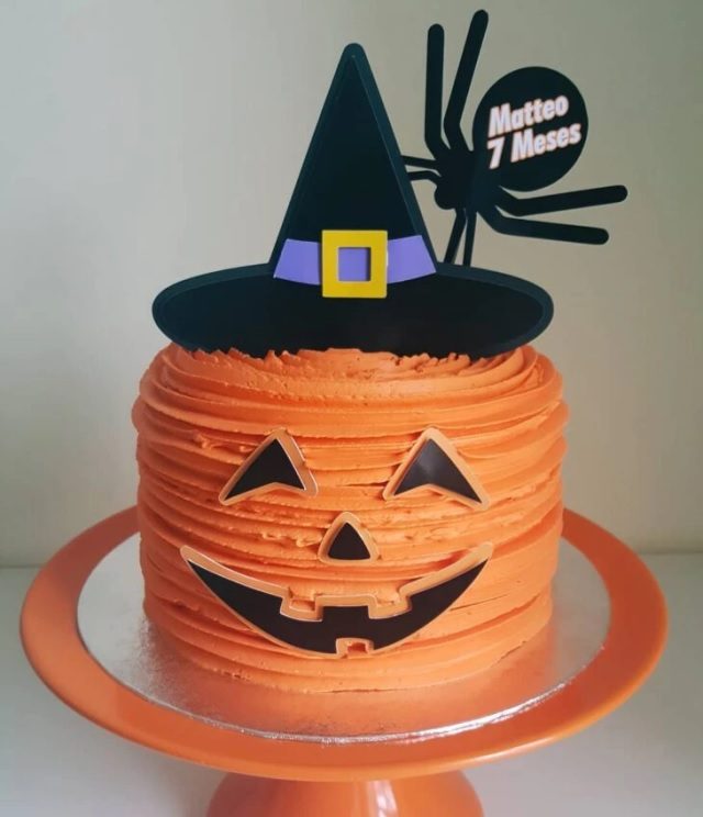 bolo do halloween
