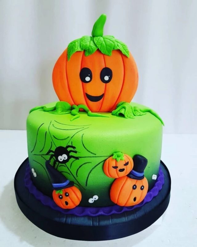 bolo de aniversário halloween