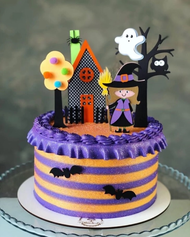 bolo halloween chantilly