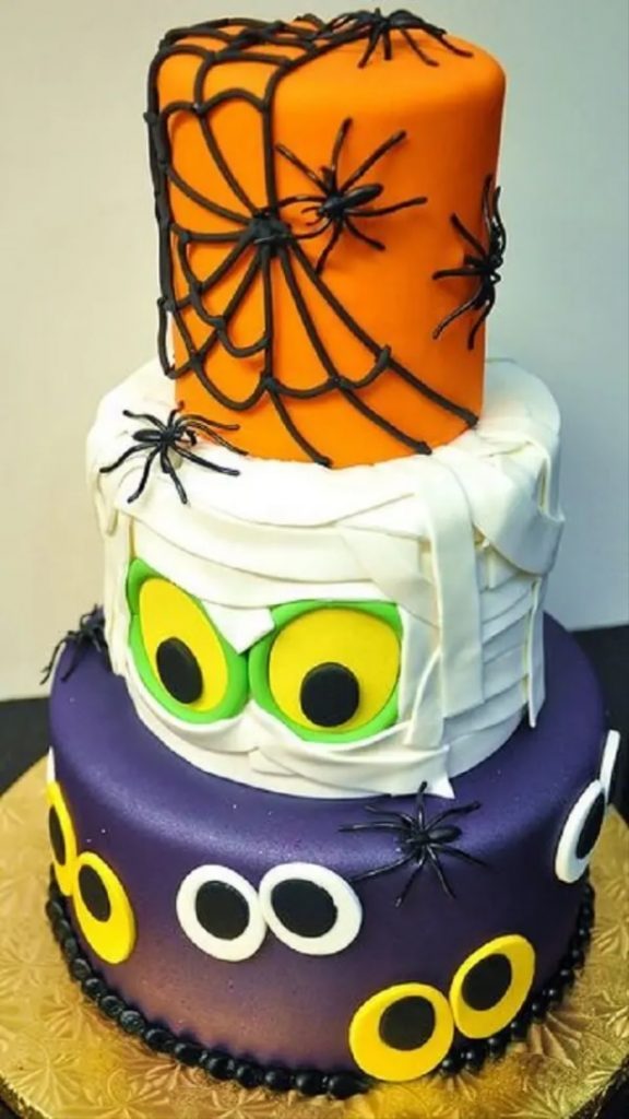 bolo de halloween infantil