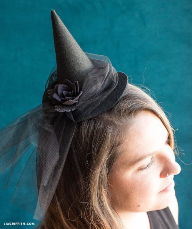 chapeu de bruxa para halloween