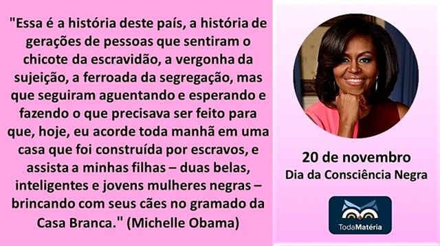 mensagem da consciencia negra