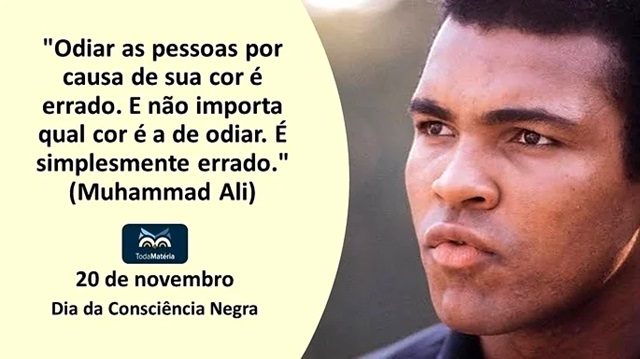 mensagem da consciencia negra