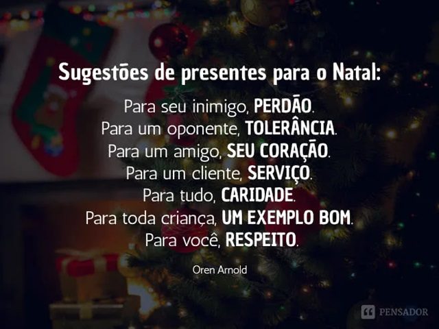 msg de natal