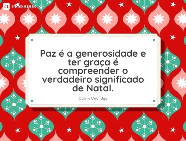 linda mensagem de natal para reflexão