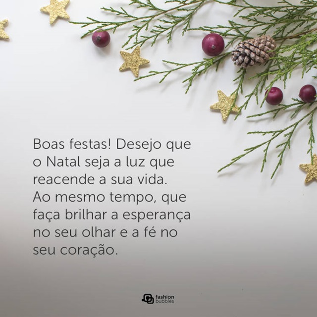 mensagem de feliz natal