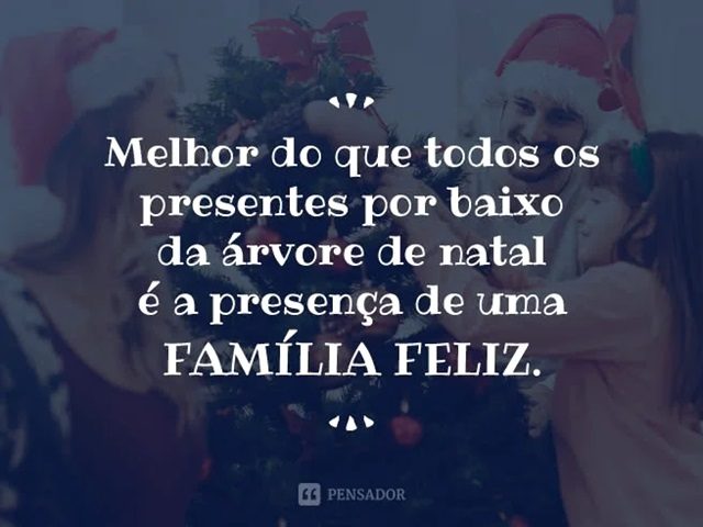 mensagem natal