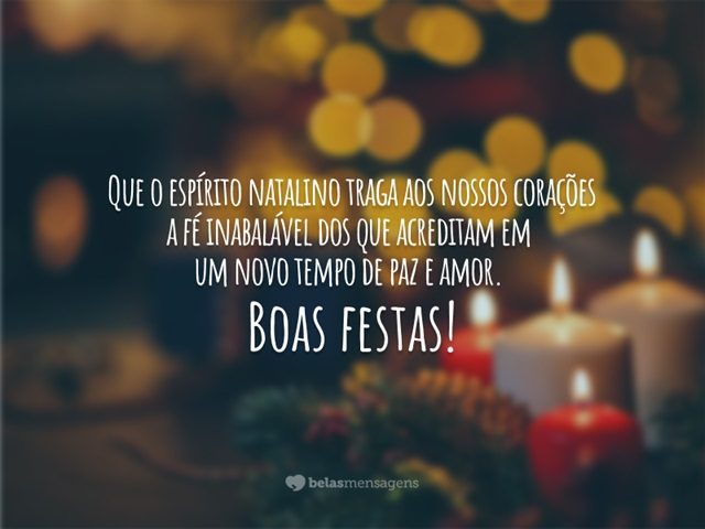 mensagem de natal emocionante