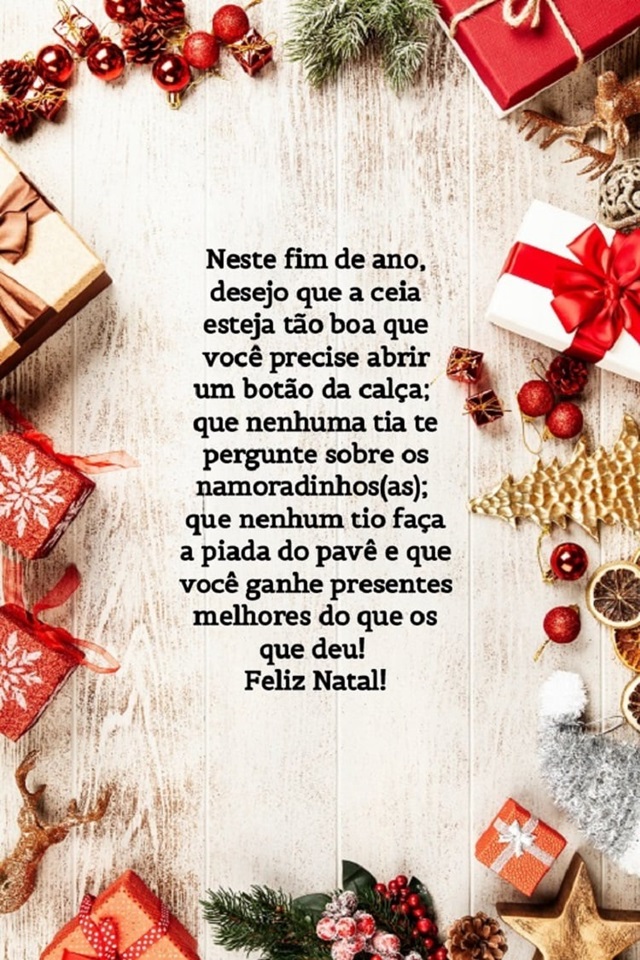 bonitas mensagens de natal