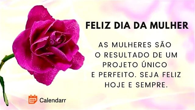 frases do dia 8 de março