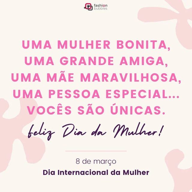 frases curtas para o dia 08 de março