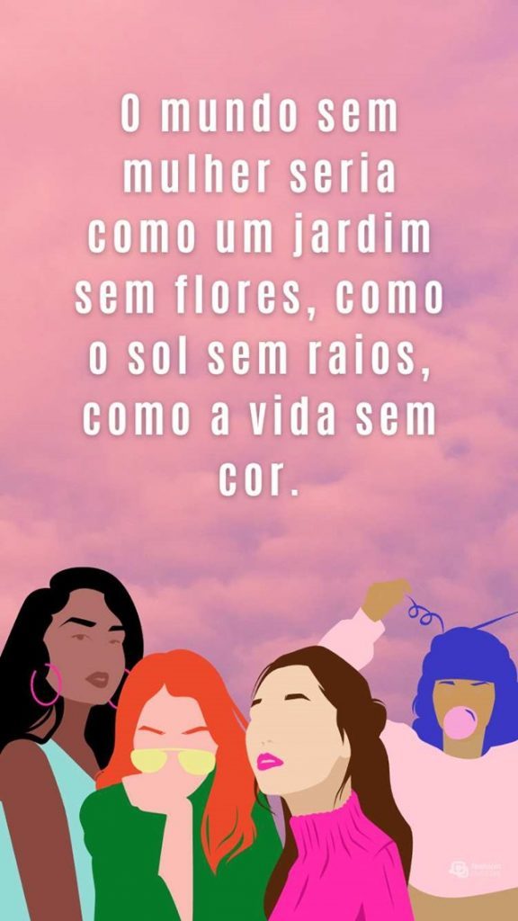 mensagens dia da mulher