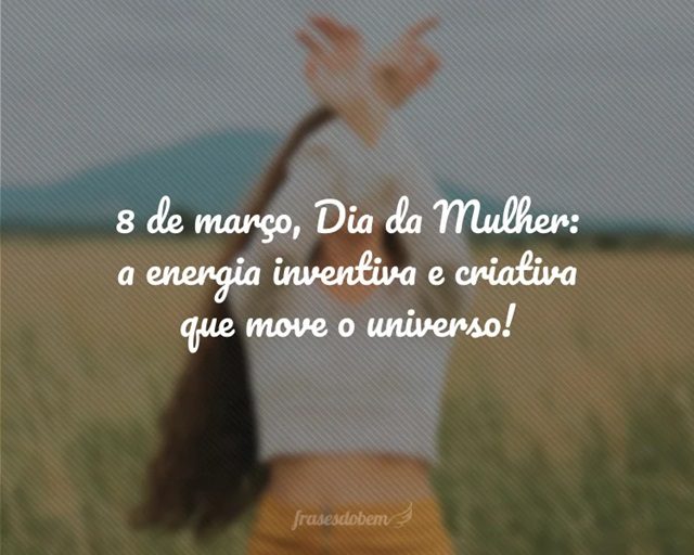 cartao dia das mulheres