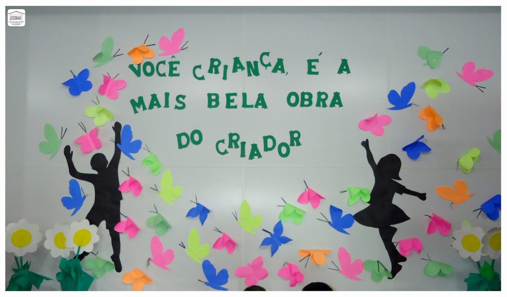 mural dia da criança