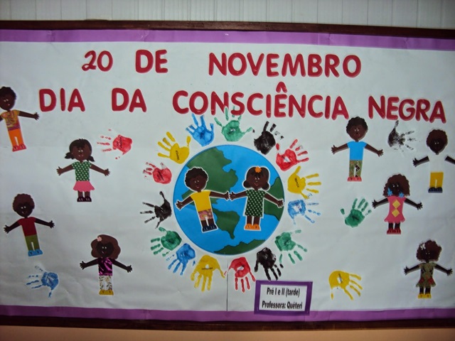 painel dia da consciencia negra educação infantil