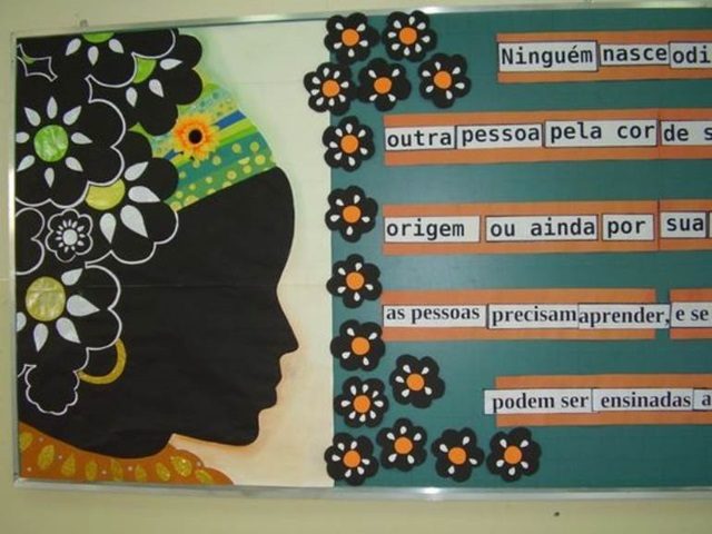 mural sobre consciência negra