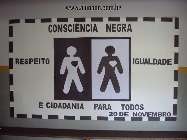mural sobre consciência negra