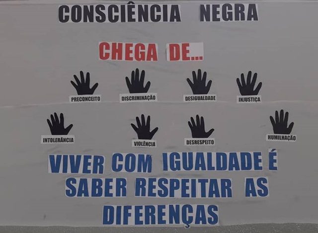 painel da consciência negra