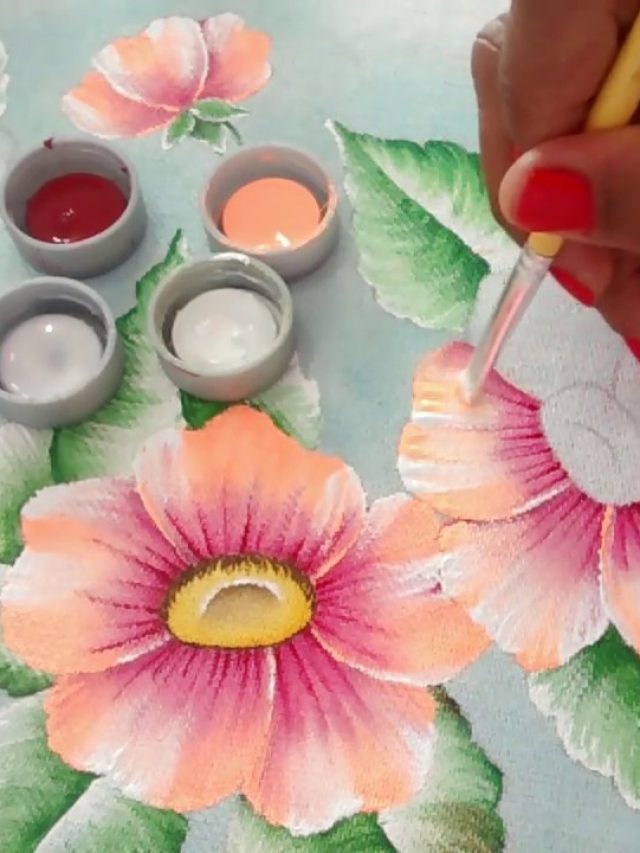 75 Riscos de Flores para Pintura Grátis