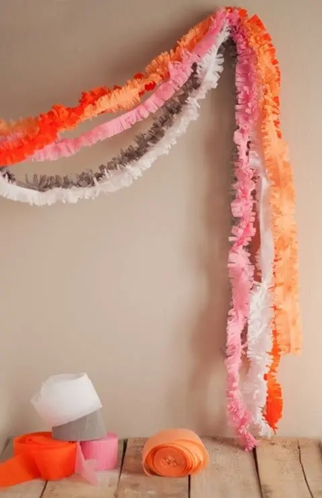 como fazer decoracao com papel