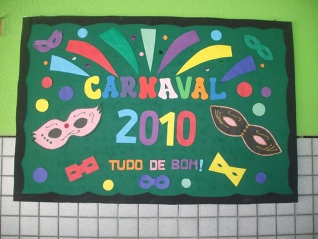 decoracao de carnaval escola