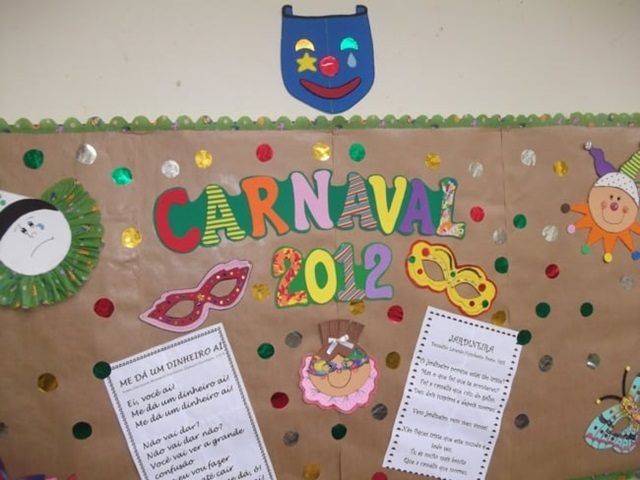 decoracao de carnaval na escola