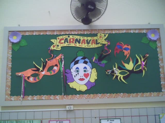 decoracao de carnaval na escola
