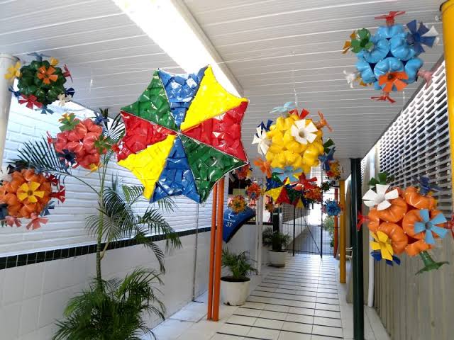 painel carnaval escola