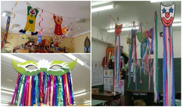 painel carnaval escola