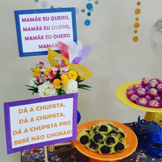 decoração carnaval