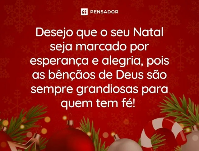 mensagem de natal evangelica