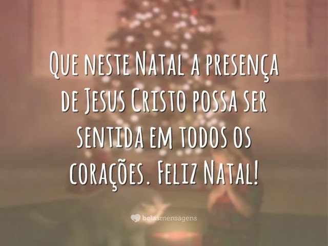 feliz natal evangélico mensagem