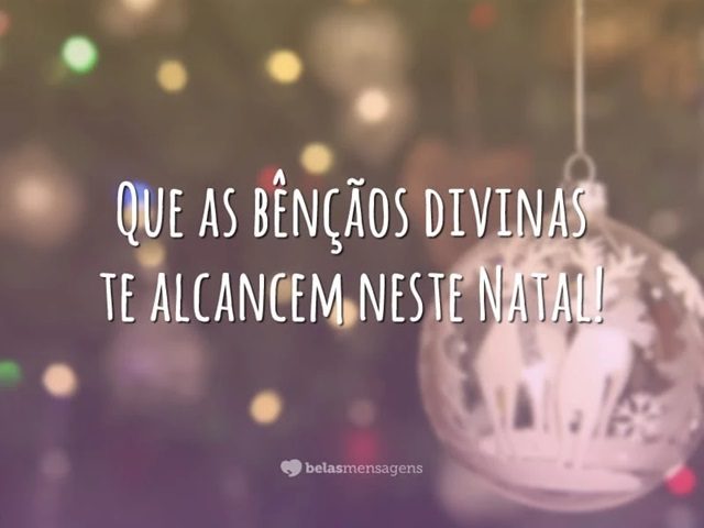 feliz natal mensagem evangelica