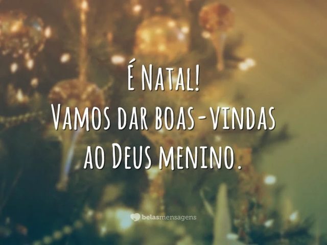 feliz natal mensagem evangelica