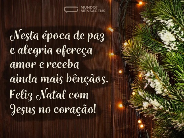 feliz natal mensagens evangelicas