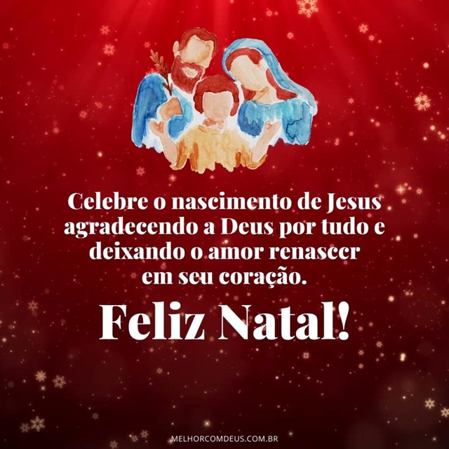 frase evangelica de natal