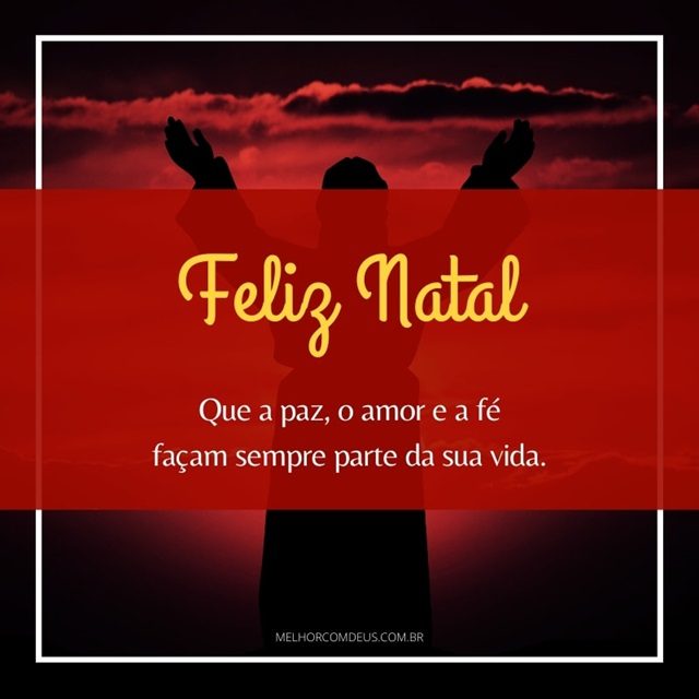 frase evangelica de natal