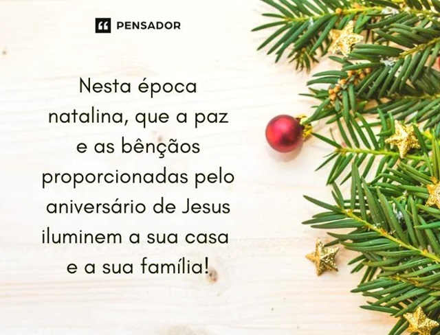 mensagem de natal evangelica