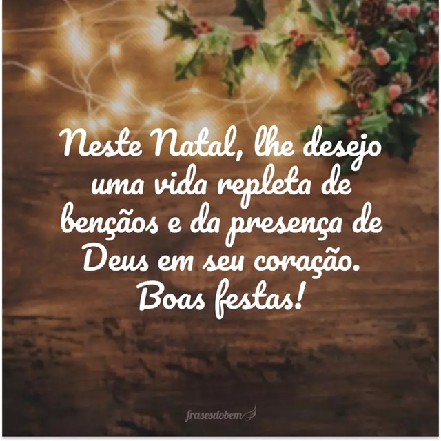 mensagem de feliz natal com jesus