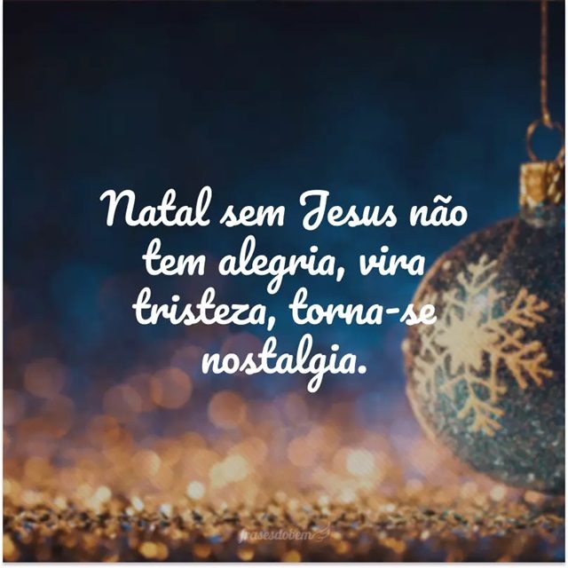 mensagem de natal sobre jesus