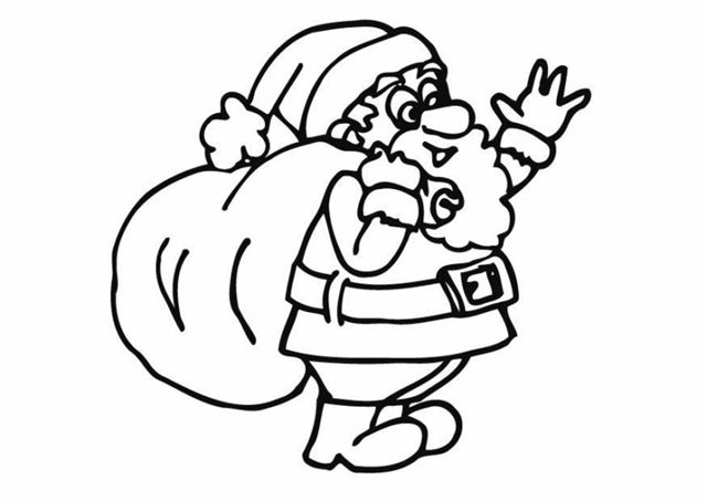 desenhos de papai noel 