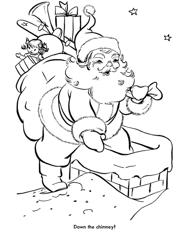 desenhos de papai noel 