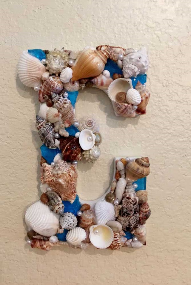 idéias artesanato com conchas do mar