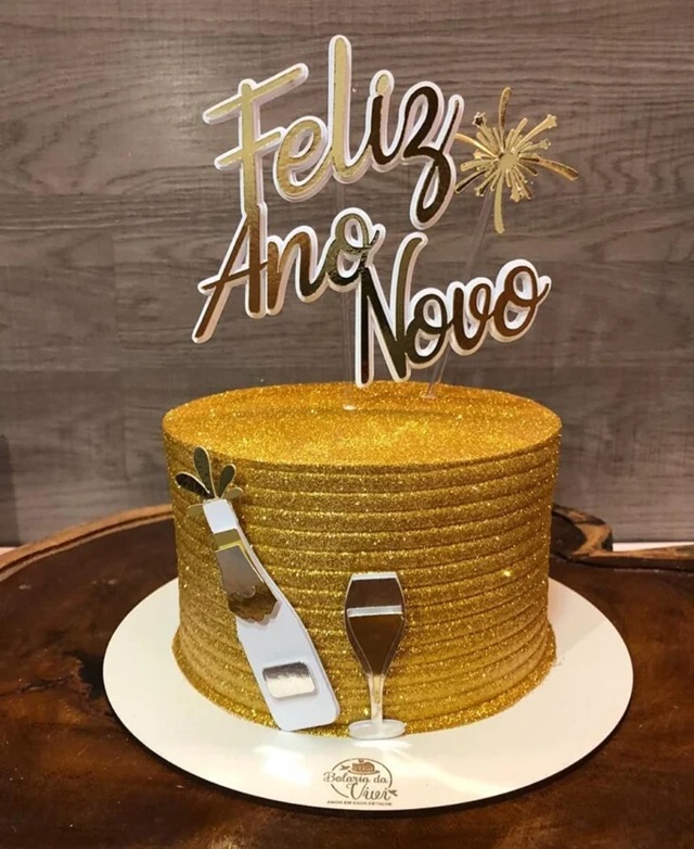 bolo de reveillon