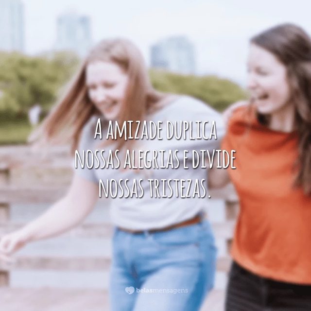 mensagem de amizade verdadeira