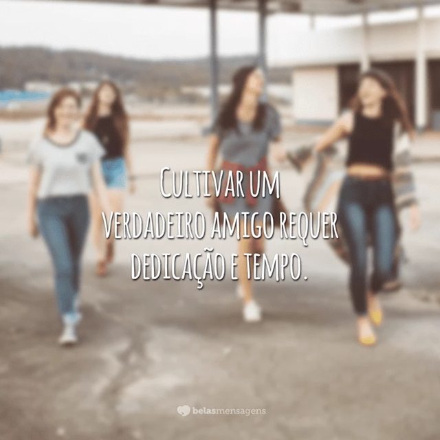 mensagem de amizade